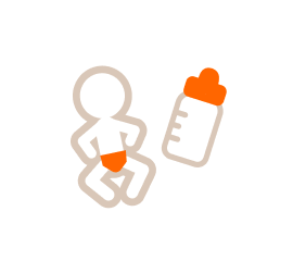 平均育休取得率のイメージ