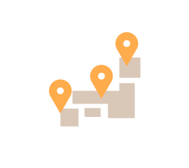 拠点数のイメージ